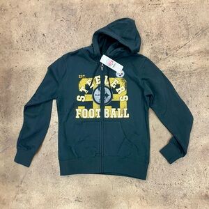 Pittsburgh Steelers Ladies Zippered Hooded Sweatshirt